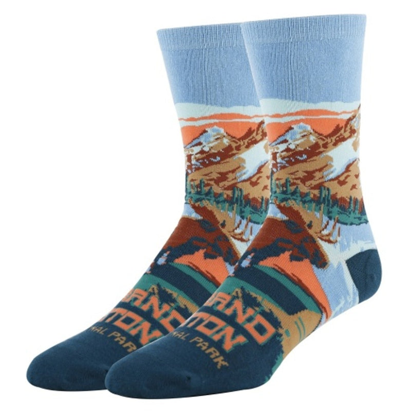 Oooh Yeah - Mens Grand Teton Mens Crew Socks