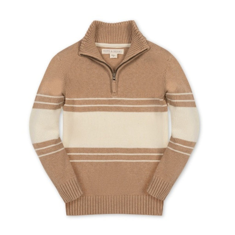 Hope & Henry - Boys Organic Half Zip Sweater