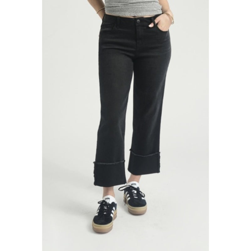 1822 Denim - Womens 29.5-25 Roll Cuff Straight Leg Jean
