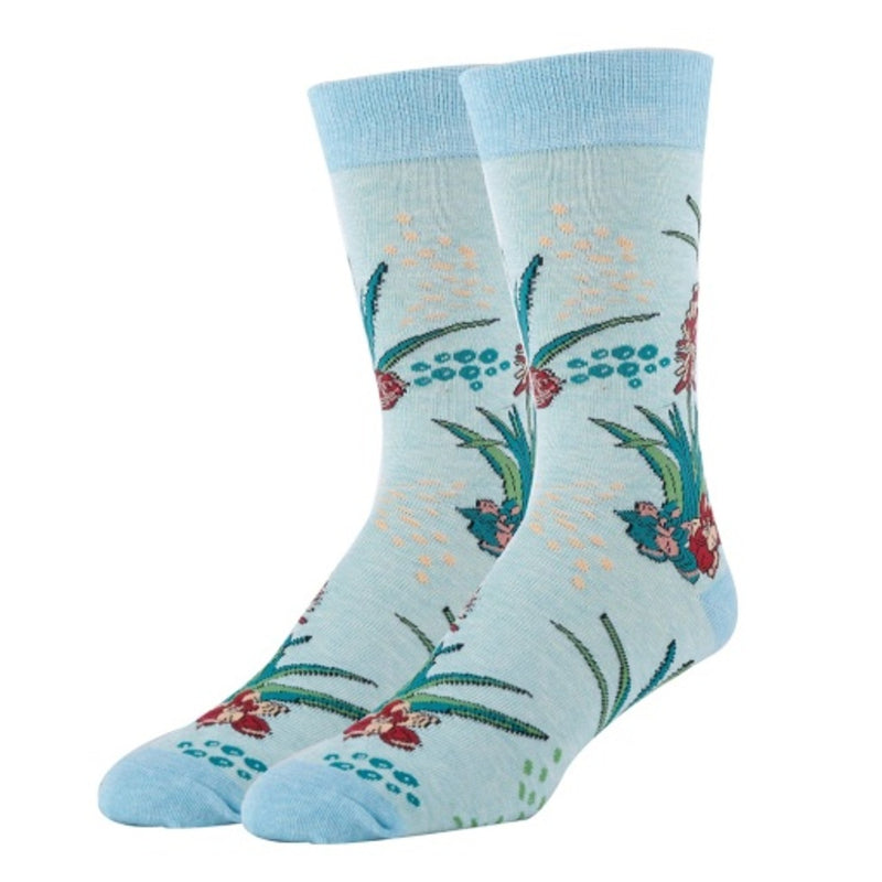 Oooh Yeah - Mens Aloe Vera-Novelty-Mens Crew Socks