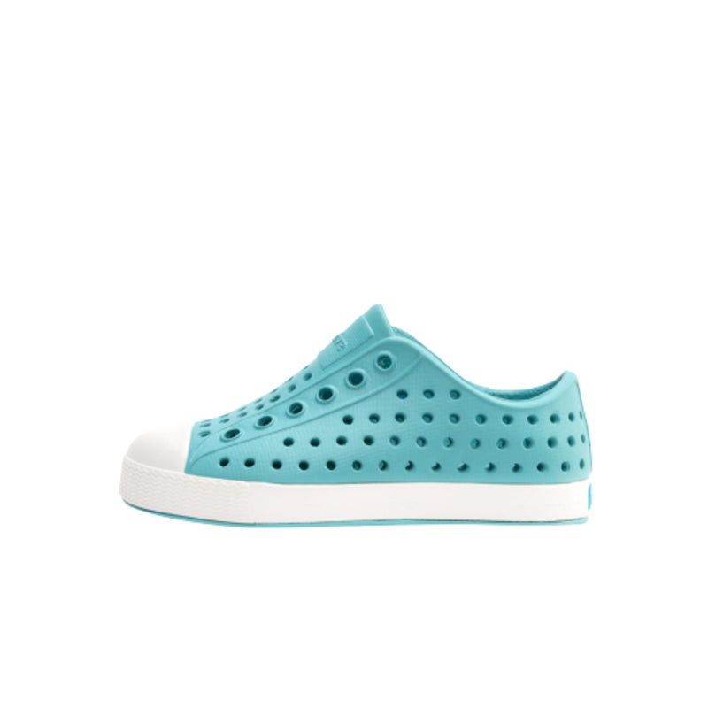 Native Shoes - Unisex Jefferson Kids - Pool Blue/ Shell White