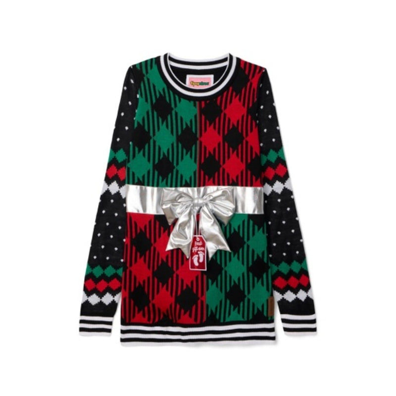Tipsy Elves - Womens Best Gift Ever Maternity Bow Sweater