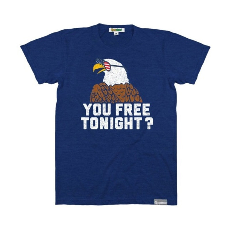 Tipsy Elves - Mens You Free Tonight? Tee