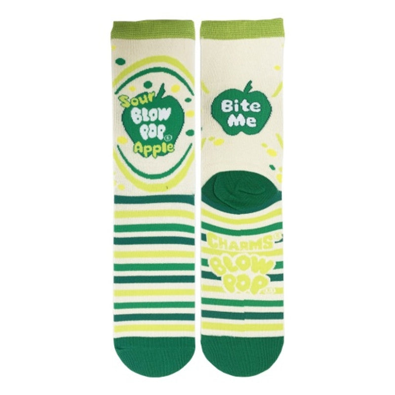 Oooh Yeah - Womens Crew Socks Sour Apple Pop