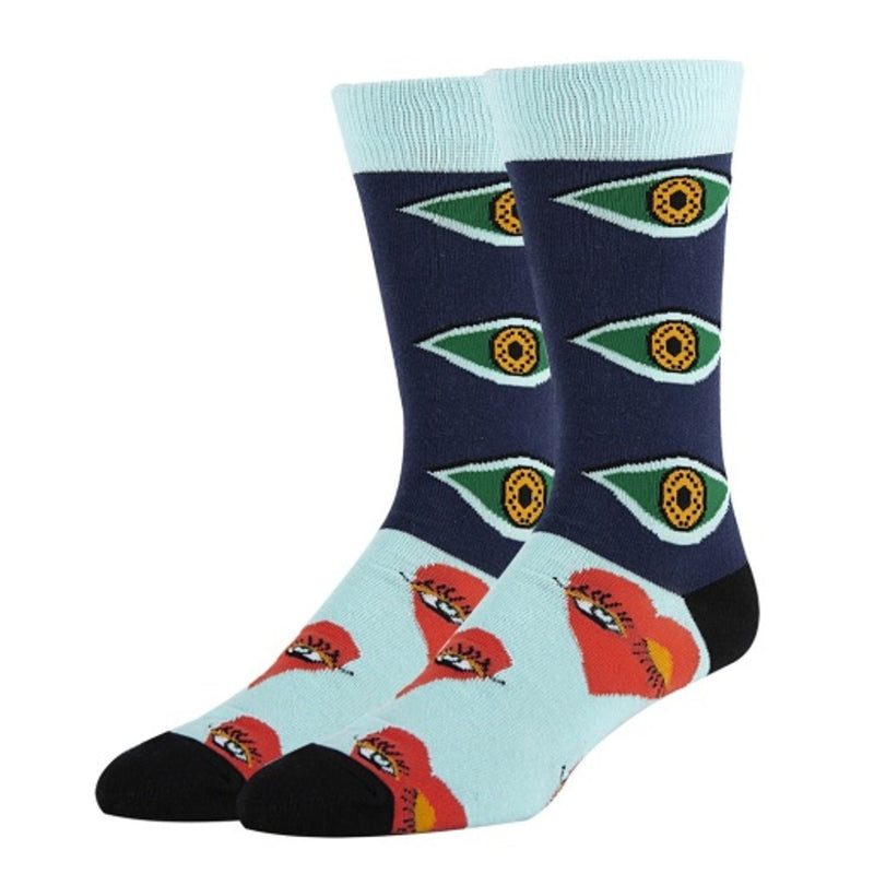 Oooh Yeah - Mens Crew Socks Eye Love It