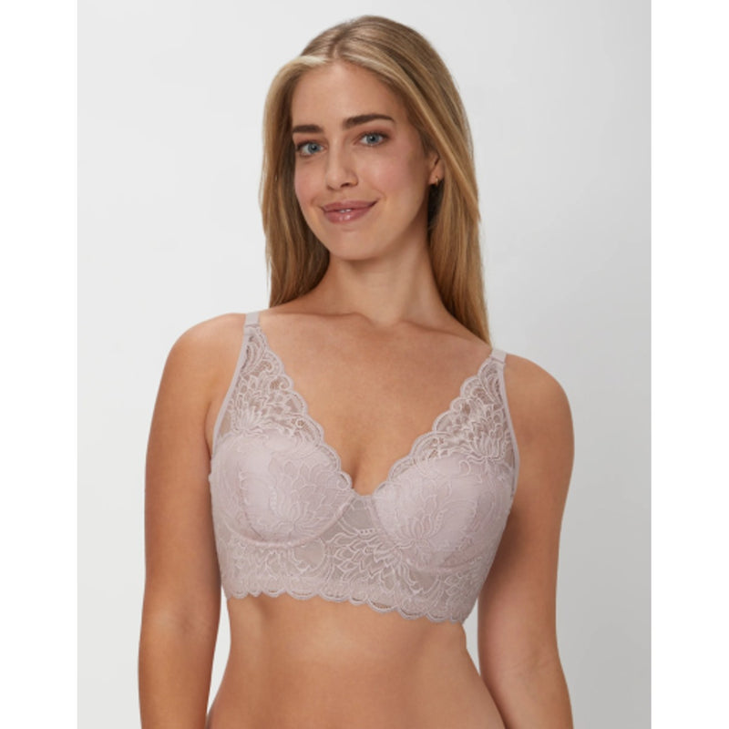 Hanes - Womens Maidenform Lightly Lined Convertible Lace Bralette
