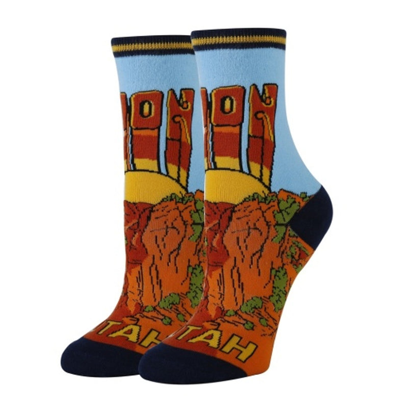 Oooh Yeah - Womens Zion Womens Crew Socks