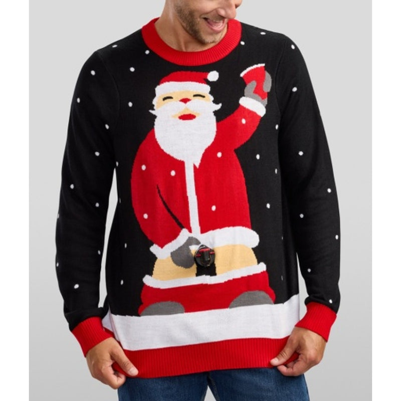 Tipsy Elves - Mens Jolly Juice Dispenser Ugly Christmas Sweater