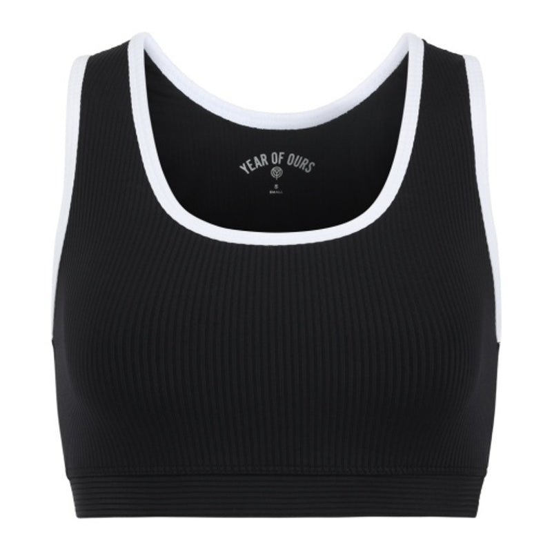 Year of Ours - Womens Ribbed Two Tone Gym Bra