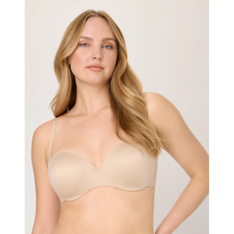 Hanes - Womens Maidenform Custom Lift Strapless Bra with Underwire Convertible Straps