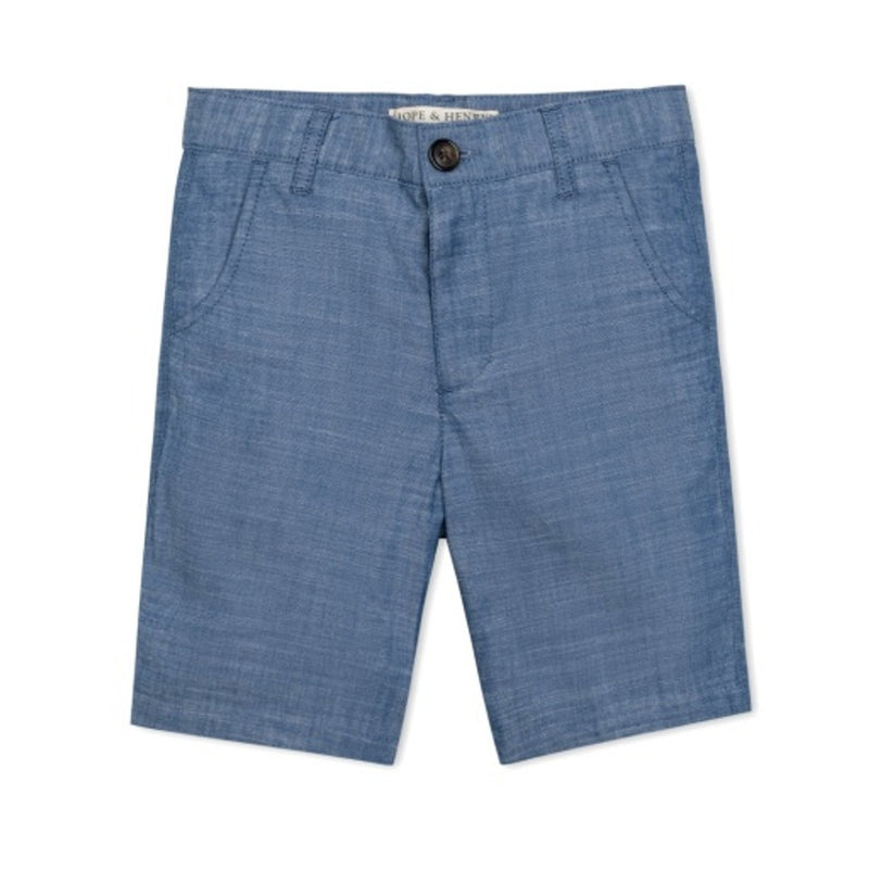 Hope & Henry - Boys Organic Chambray Short