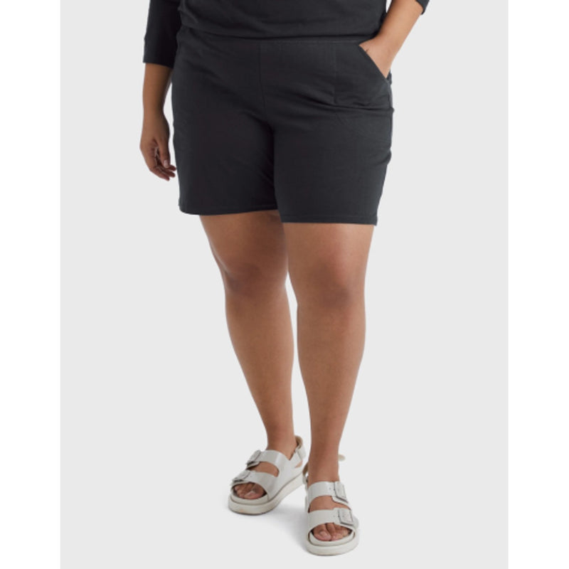 Hanes - Womens Just My Size Womens Cotton Jersey Pull-on Shorts 7 (Plus Size)