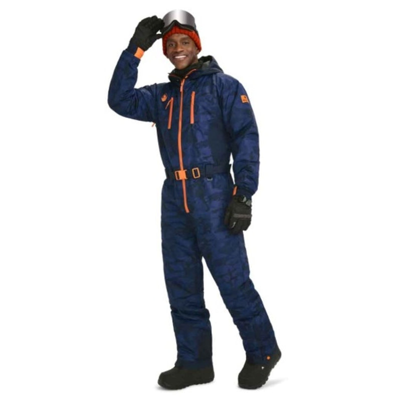 Tipsy Elves - Mens Can't Even Ski Me Camo Ski Suit