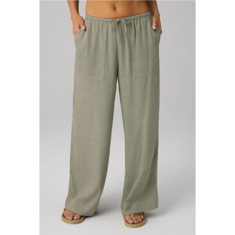Fabletics - Womens Lifestyle Linen Straight Leg Pant