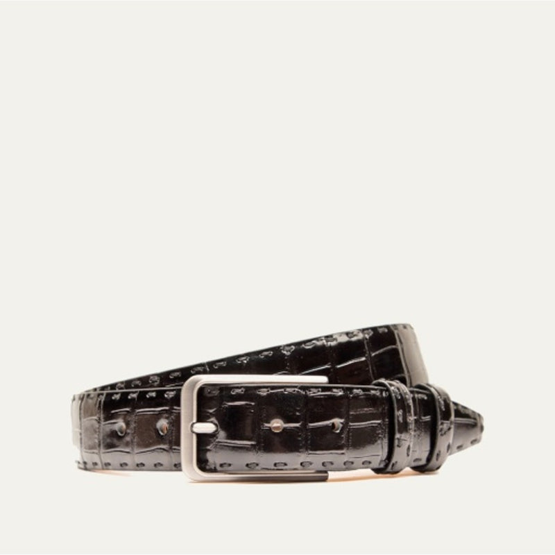 WILL Leather Goods - Mens Croco Belt