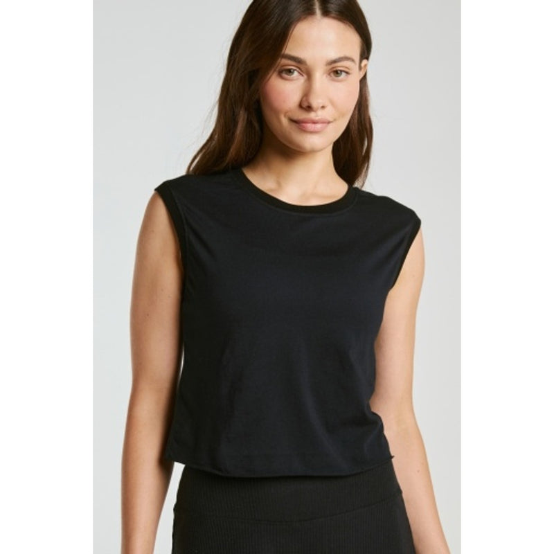 Year of Ours - Womens Cropped Model Muscle