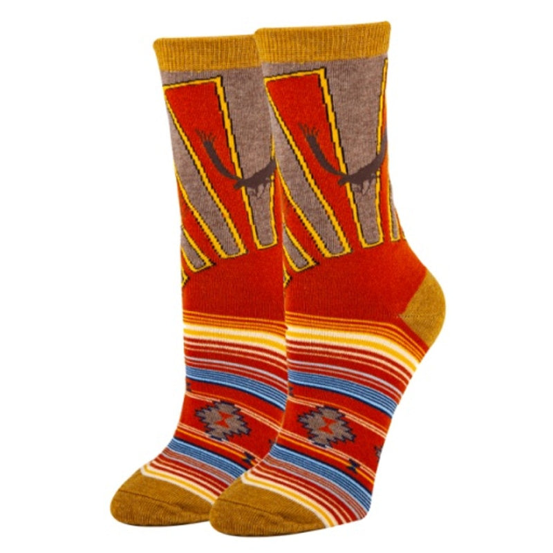 Oooh Yeah - Womens Crew Socks-Sun Rays