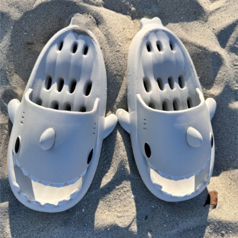 Oooh Yeah - Unisex Awww Sharks Lg Silly Slides- Unisex