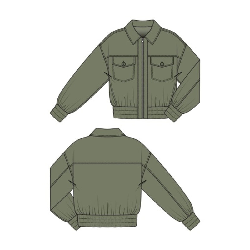 Liverpool Los Angeles - Womens Zip Front Jacket