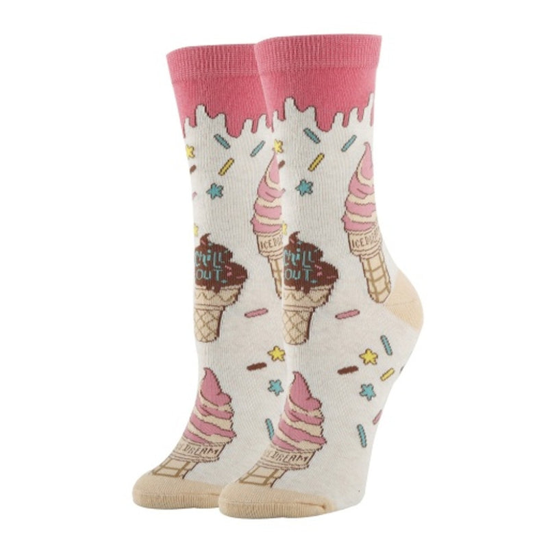Oooh Yeah - Womens Ice Dreams Womens Crew Socks