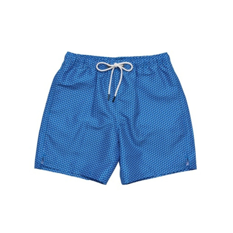 Snapper Rock - Mens Geo Grid Swim Short