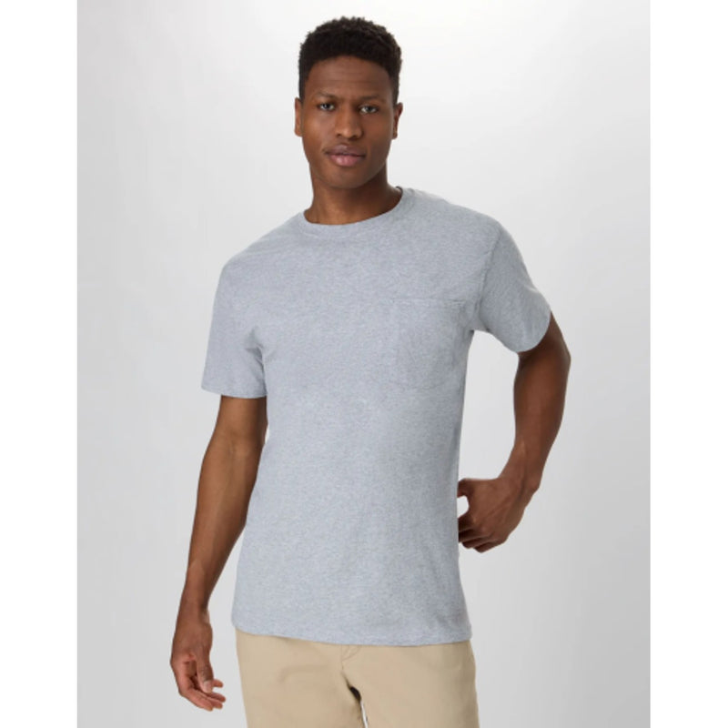 Hanes - Mens Workwear X-Temp Mens Pocket T-Shirt 2-Pack