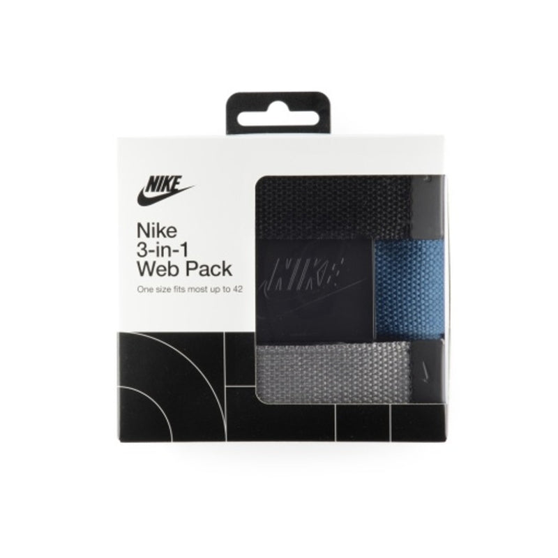 Nike - Will Leather Goods Mens 3-in-1 Web Pack with Nike Futura Buckle