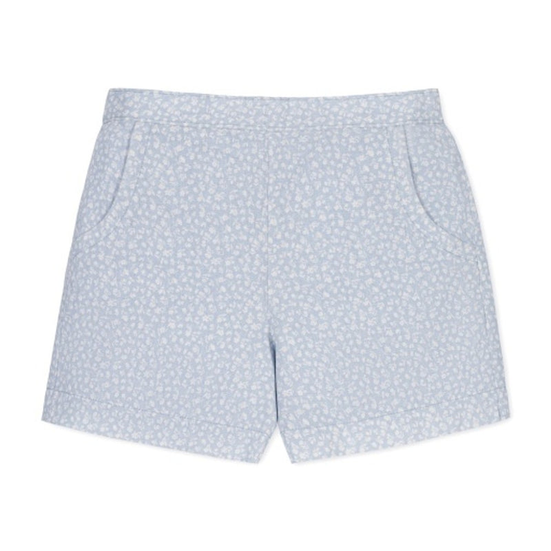 Hope & Henry - Girls Linen Pull-on Short