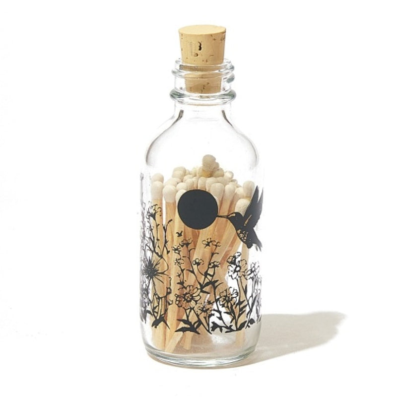 Skeem - Unisex Hummingbird Mini Apothecary Match Bottle