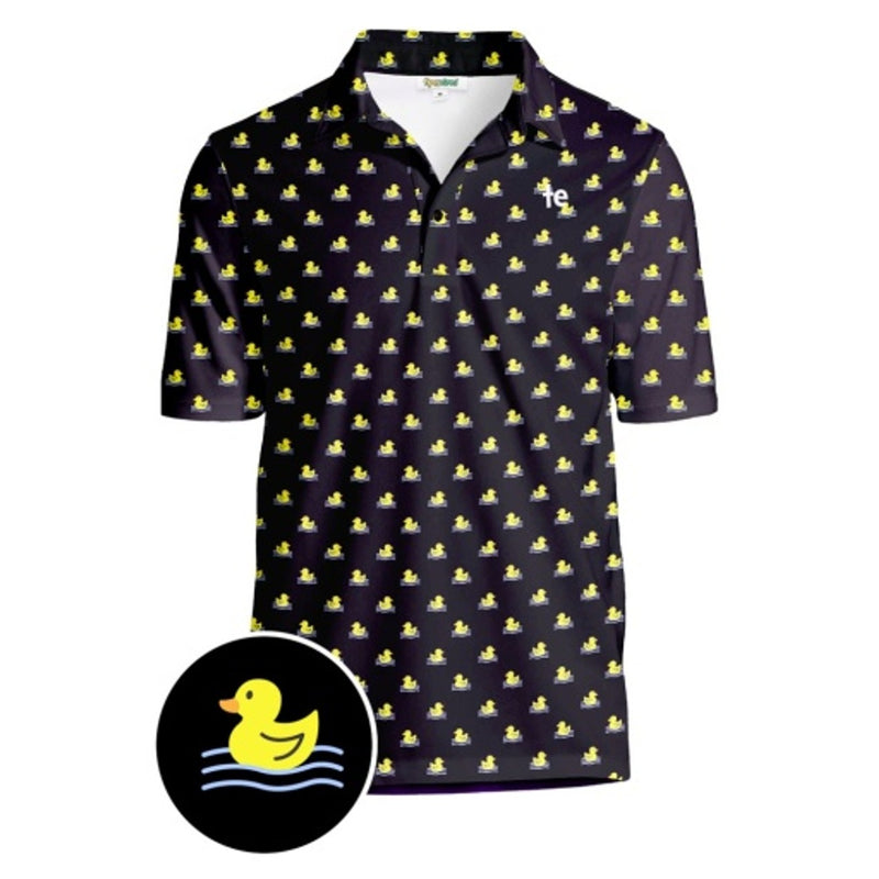 Tipsy Elves - Mens Rubber Ducky Golf Polo