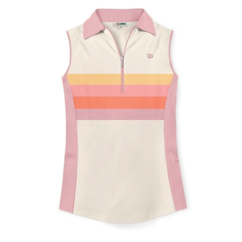 Tipsy Elves - Womens Stroke of Sunset Golf Polo