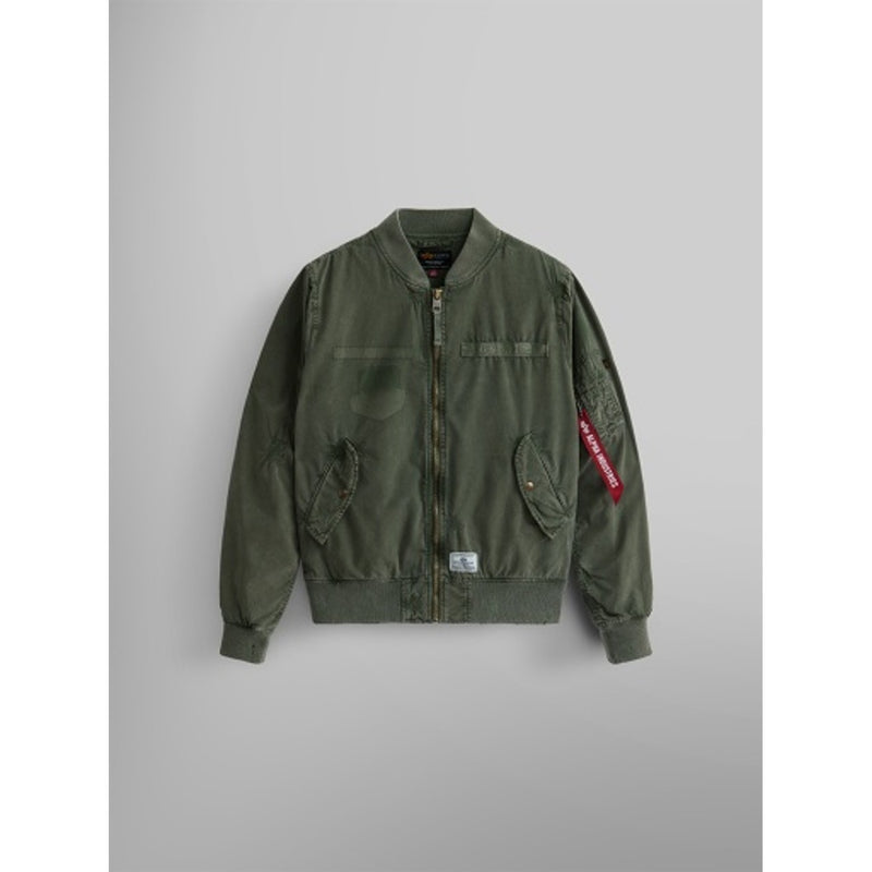 Alpha Industries - Mens L-2b Rip and Repair Flight Jacket