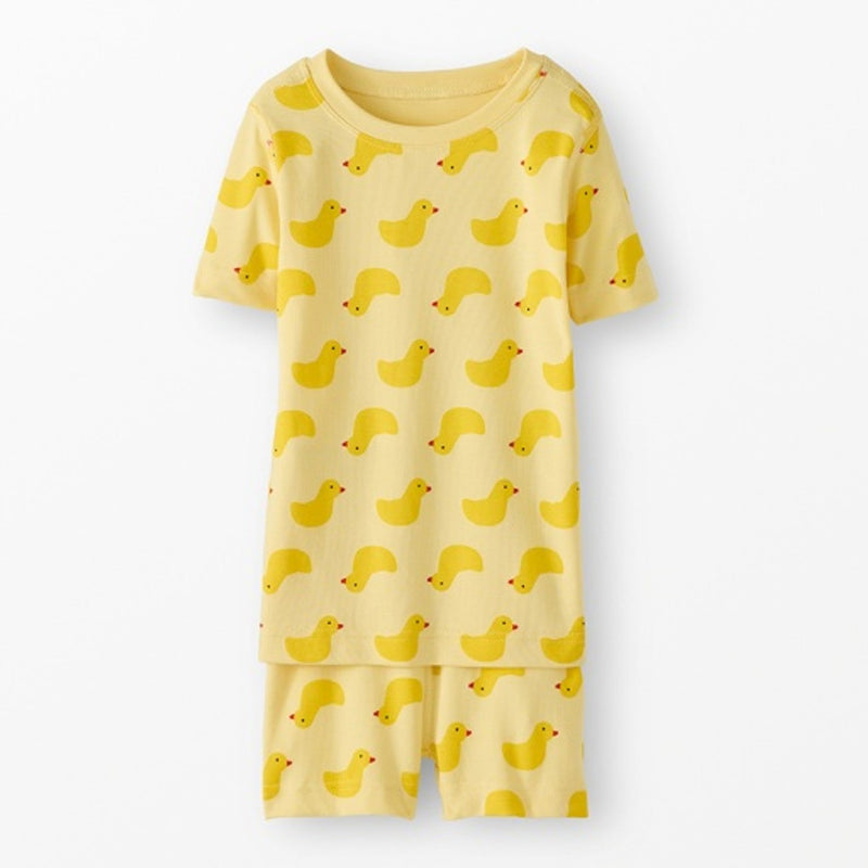 Hanna Andersson - Kids Short John Pajama Set in Hannasoft Stretch™