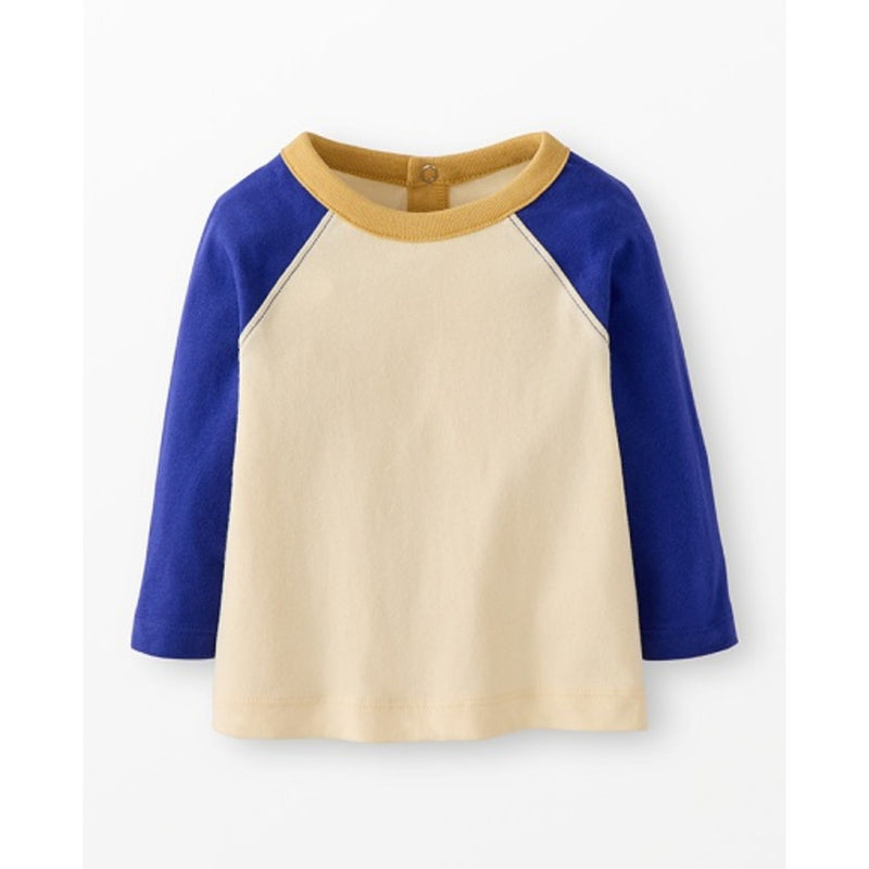 Hanna Andersson - Baby Long Sleeve Boxy Fit Baseball T-Shirt