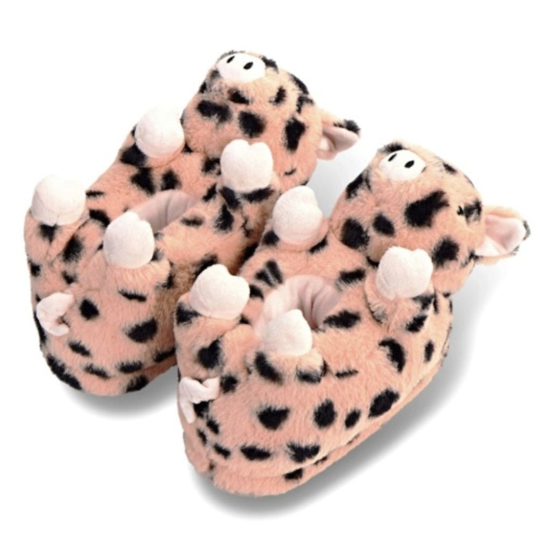 Oooh Yeah - Womens Pig Belly Hugs Womens Plush Hugger Slippers