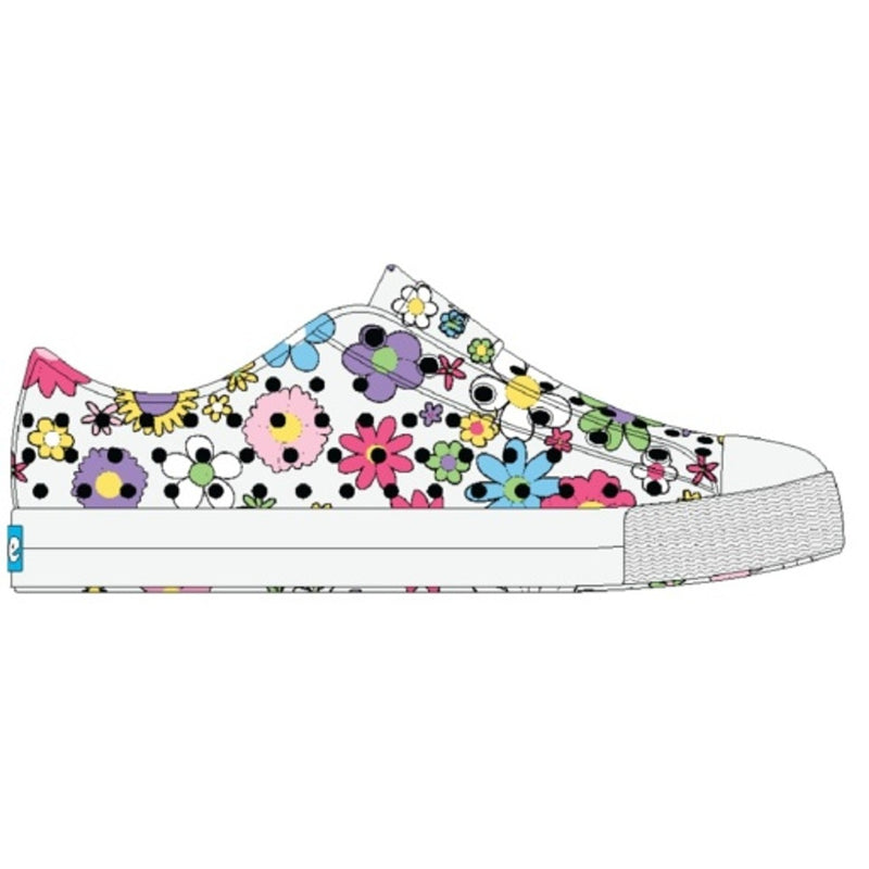 Native Shoes - Unisex Jefferson Print Kids - Shell White/ Shell White/ Vintage Floral