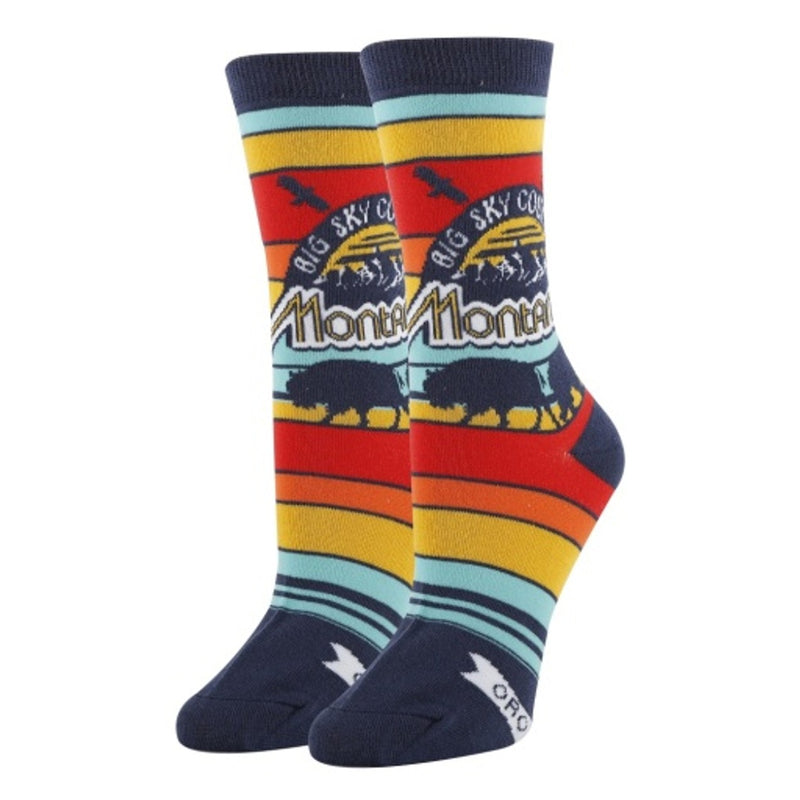 Oooh Yeah - Womens Montana Womens Crew Socks