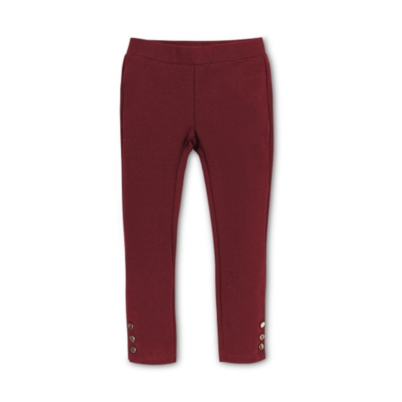 Hope & Henry - Girls Button Cuff Ponte Pant