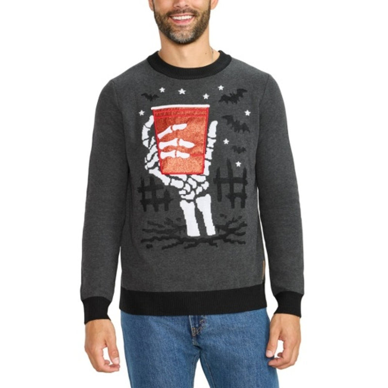 Tipsy Elves - Mens Last Call Halloween Sweater