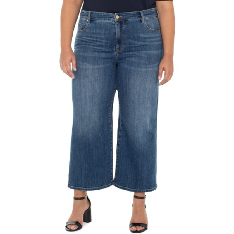 Liverpool Los Angeles - Womens Stride Hr Crop Wide 26: Ins