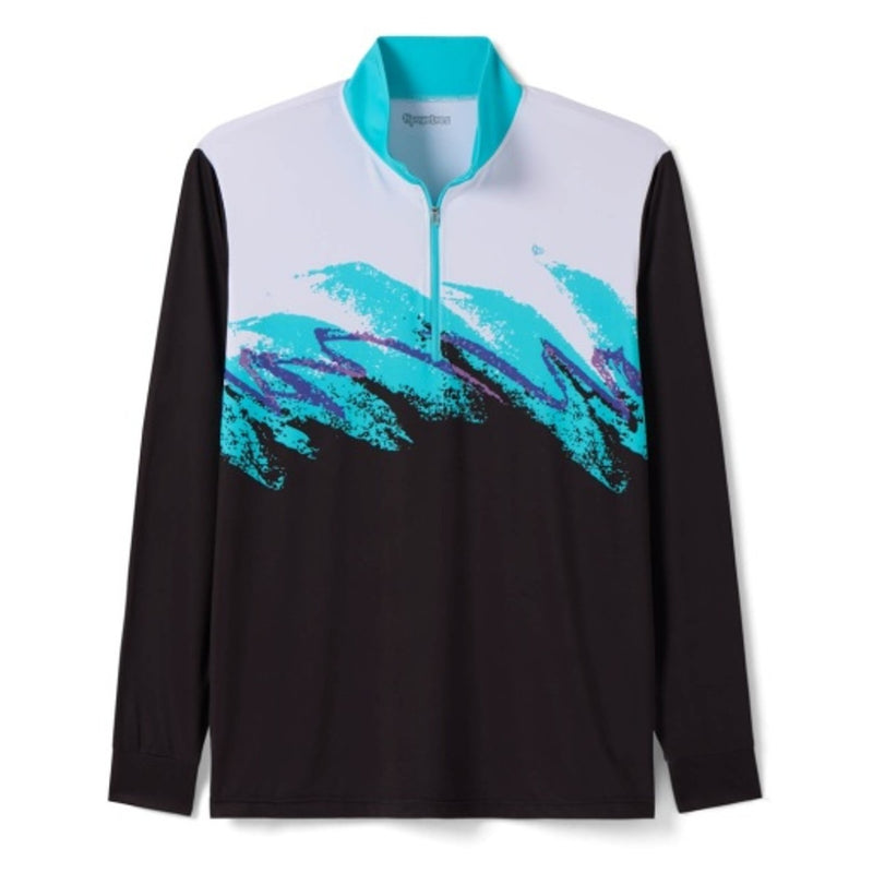 Tipsy Elves - Mens Midnight Rip 'n Spray Golf Pullover