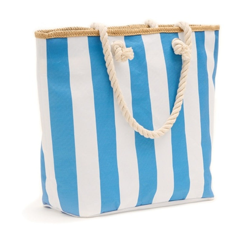 Snapper Rock - Kids Blue/White Stripe Beach Bag