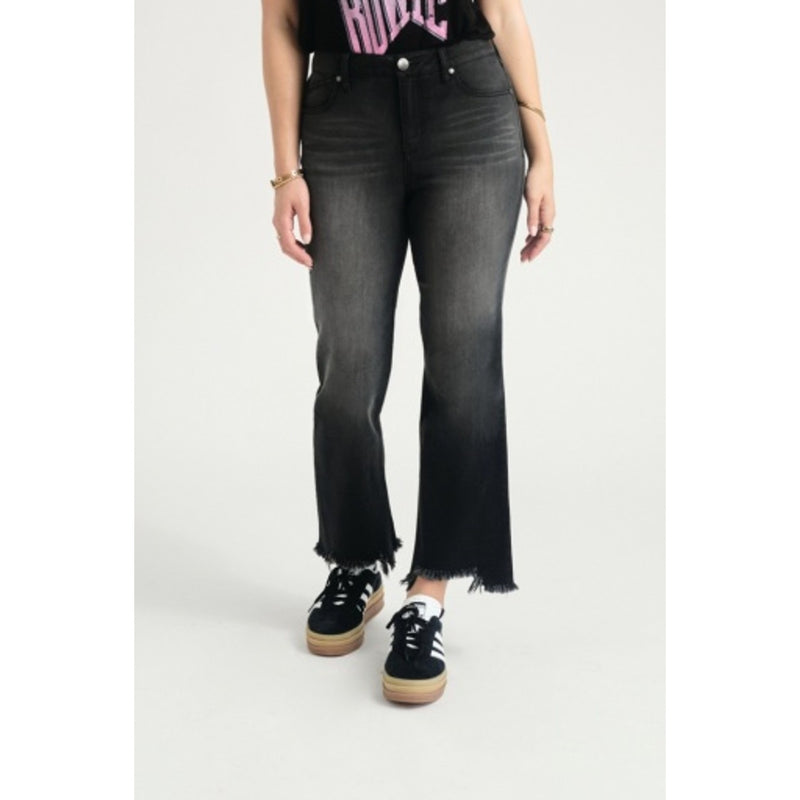 1822 Denim - Womens 27" Demi Boot Jean with Sharkbite Hem