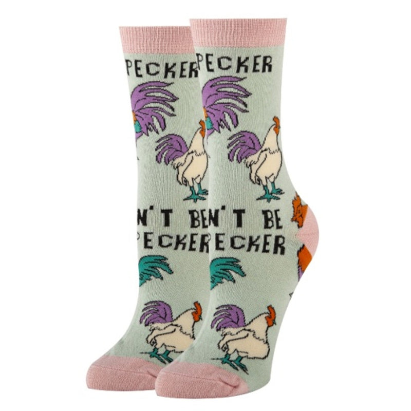 Oooh Yeah - Womens Crew Socks-Pecker