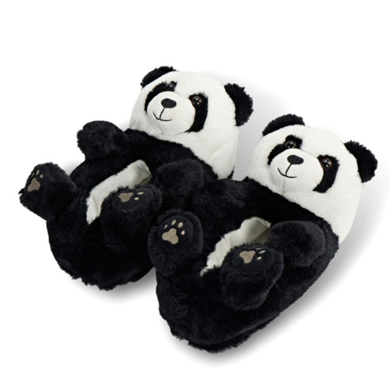 Oooh Yeah - Kids Animal Cozy Slippers-Panda Hugs