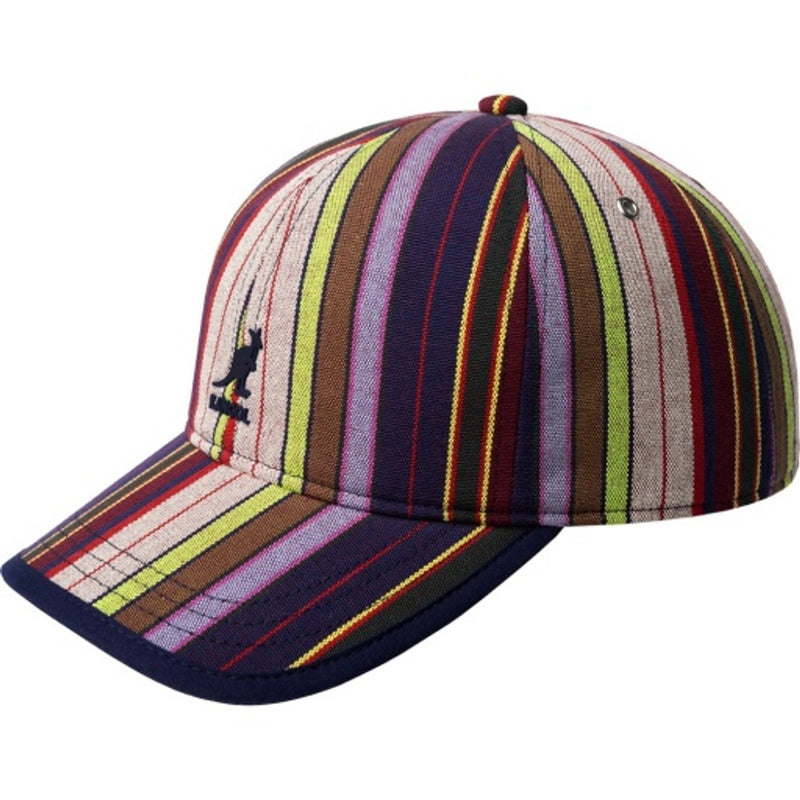 Kangol - Unisex Multi Color Stripe Baseball