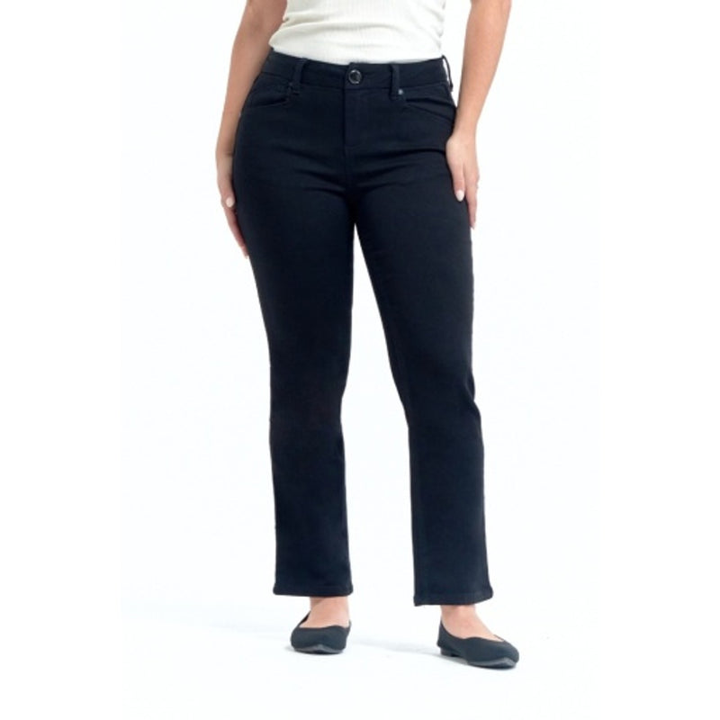 1822 Denim - Womens 26" Petite Better Butter Slim Straight Jean