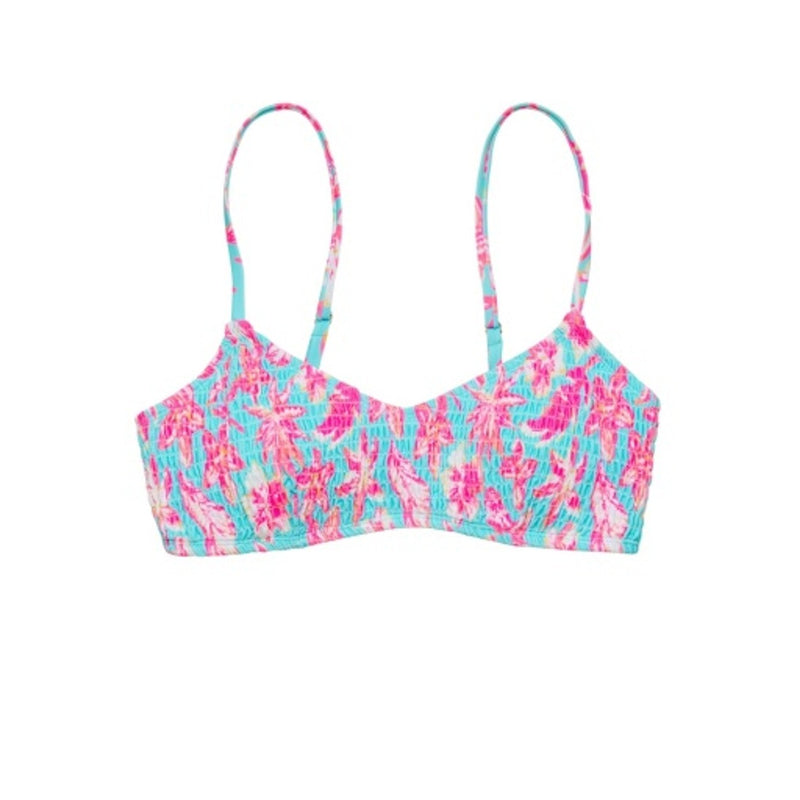 Snapper Rock - Womens Tropical Glow Recycled Bikini Top