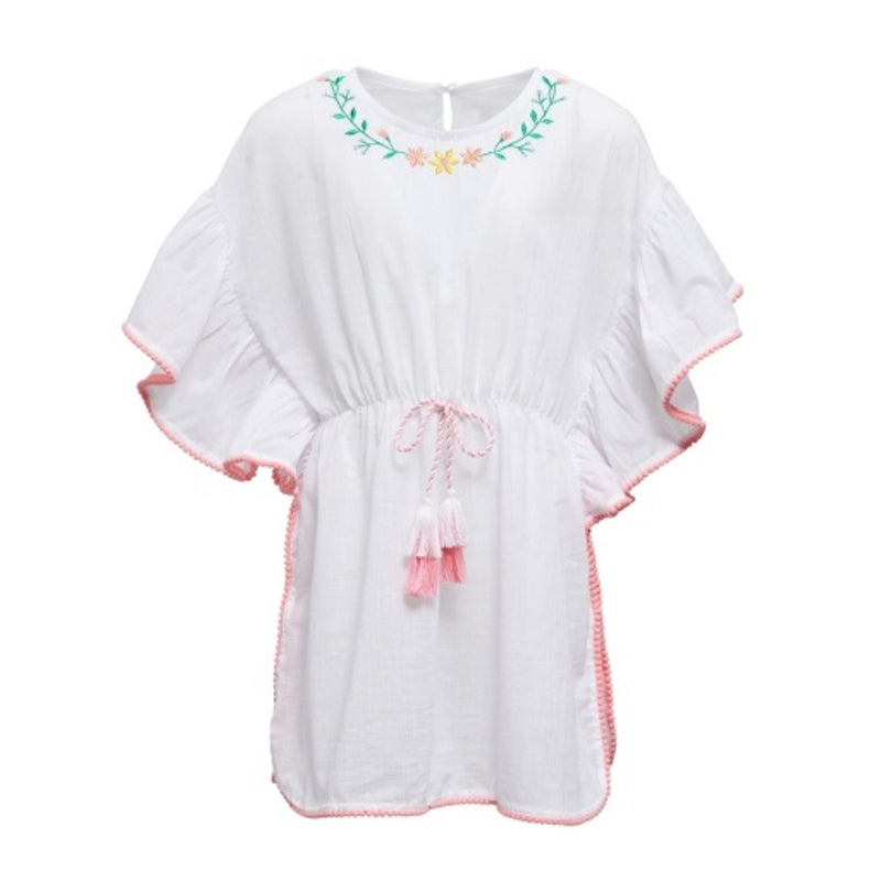 Snapper Rock - Girls White Spring Fling Cover Up