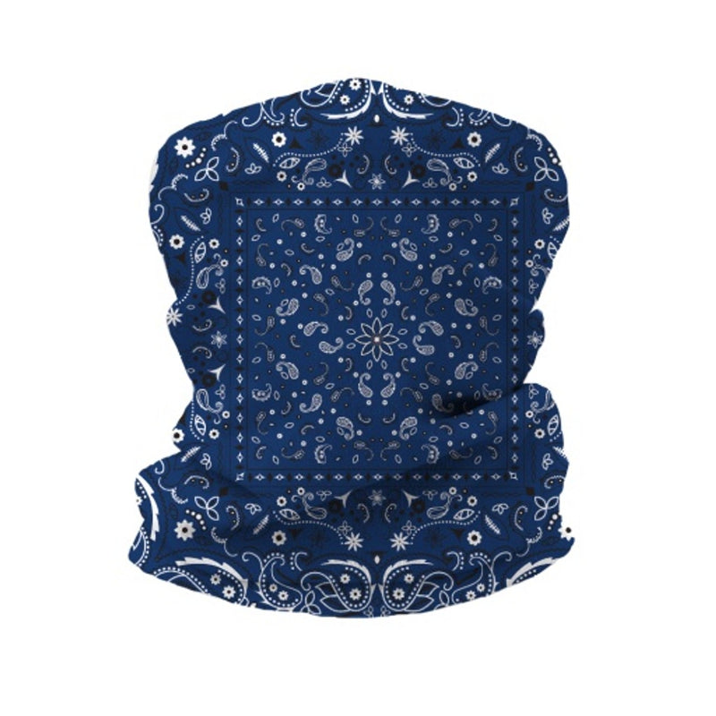 Oooh Yeah - Unisex Bandanas-Blue Lake Paisley
